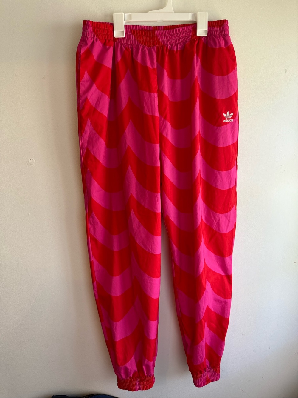 Marimekko Red & Pink Wave Track Pants